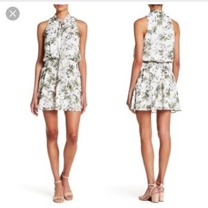 White, floral dress